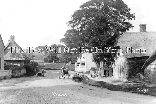 WI 1487 - The Crown & Anchor Pub, Ham, Wiltshire c1915