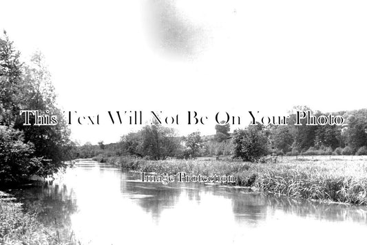 WI 1489 - River Avon, The Manor, Durnford, Wiltshire c1919