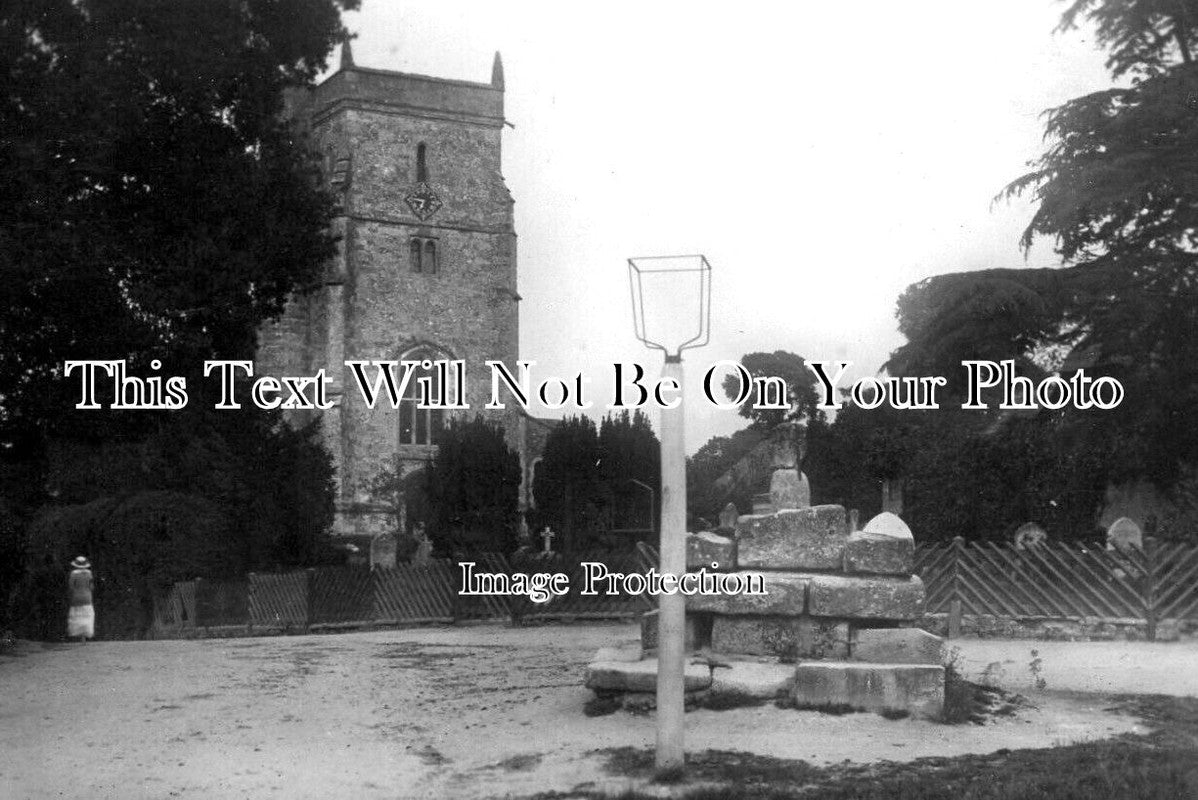 WI 1512 - All Saints Church, Durrington, Wiltshire c1915