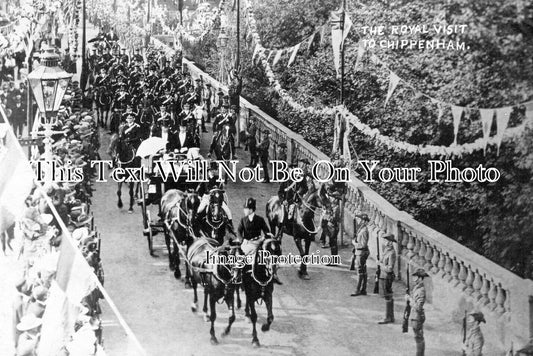 WI 1584 - Royal Visit To Chippenham, Wiltshire 1907