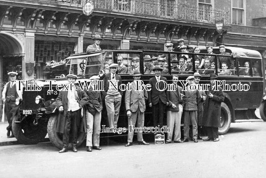 WI 1600 - Jolly Boys Outing, Salisbury Charabanc Motor Bus, Wiltshire