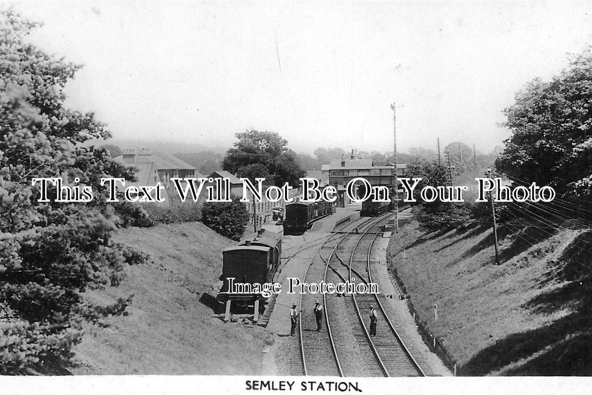 WI 163 - Semley Railway Station, Wiltshire – JB Archive