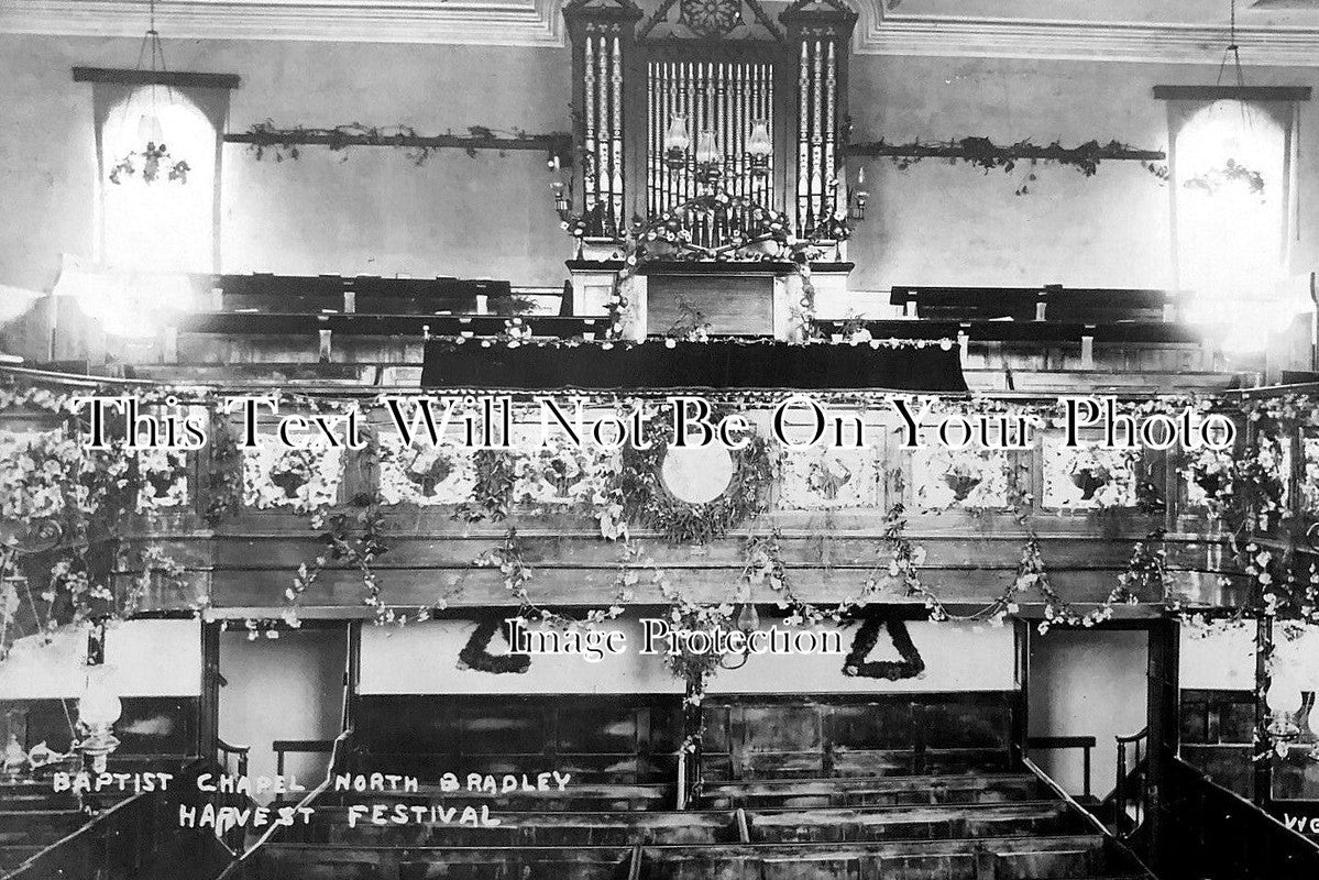 WI 1632 - Harvest Festival, North Bradley Baptist Chapel, Wiltshire