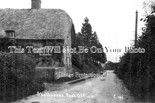 WI 1643 - Shalbourne Post Office, Wiltshire c1905