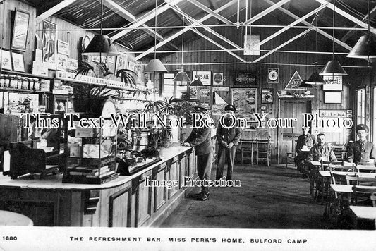 WI 1726 - Miss Perks Home, Bulford Military Camp, Wiltshire 1916 WW1