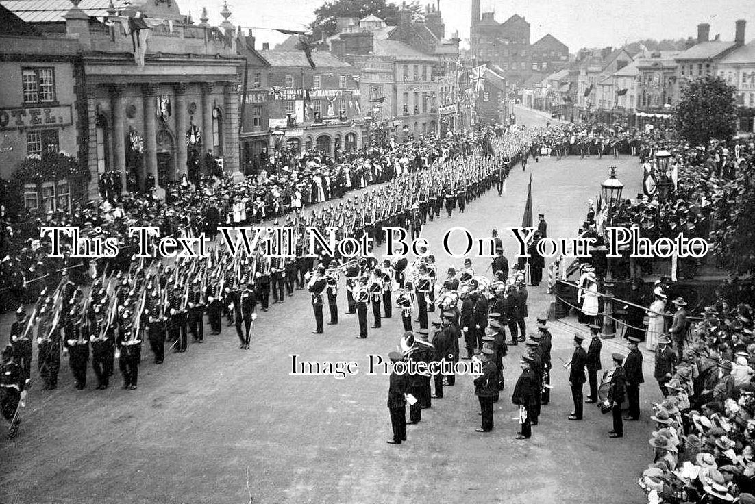 WI 1732 - Coronation Parade At Devizes, Wiltshire 1911