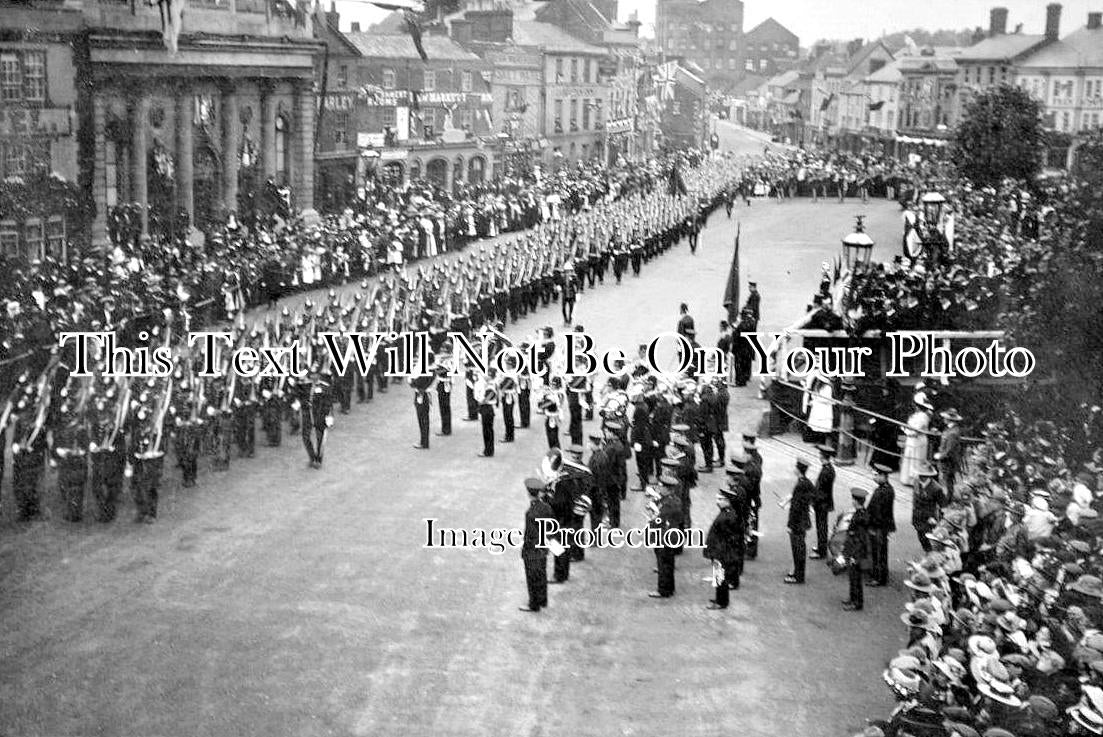 WI 1735 - Coronation Parade At Devizes, Wiltshire 1911