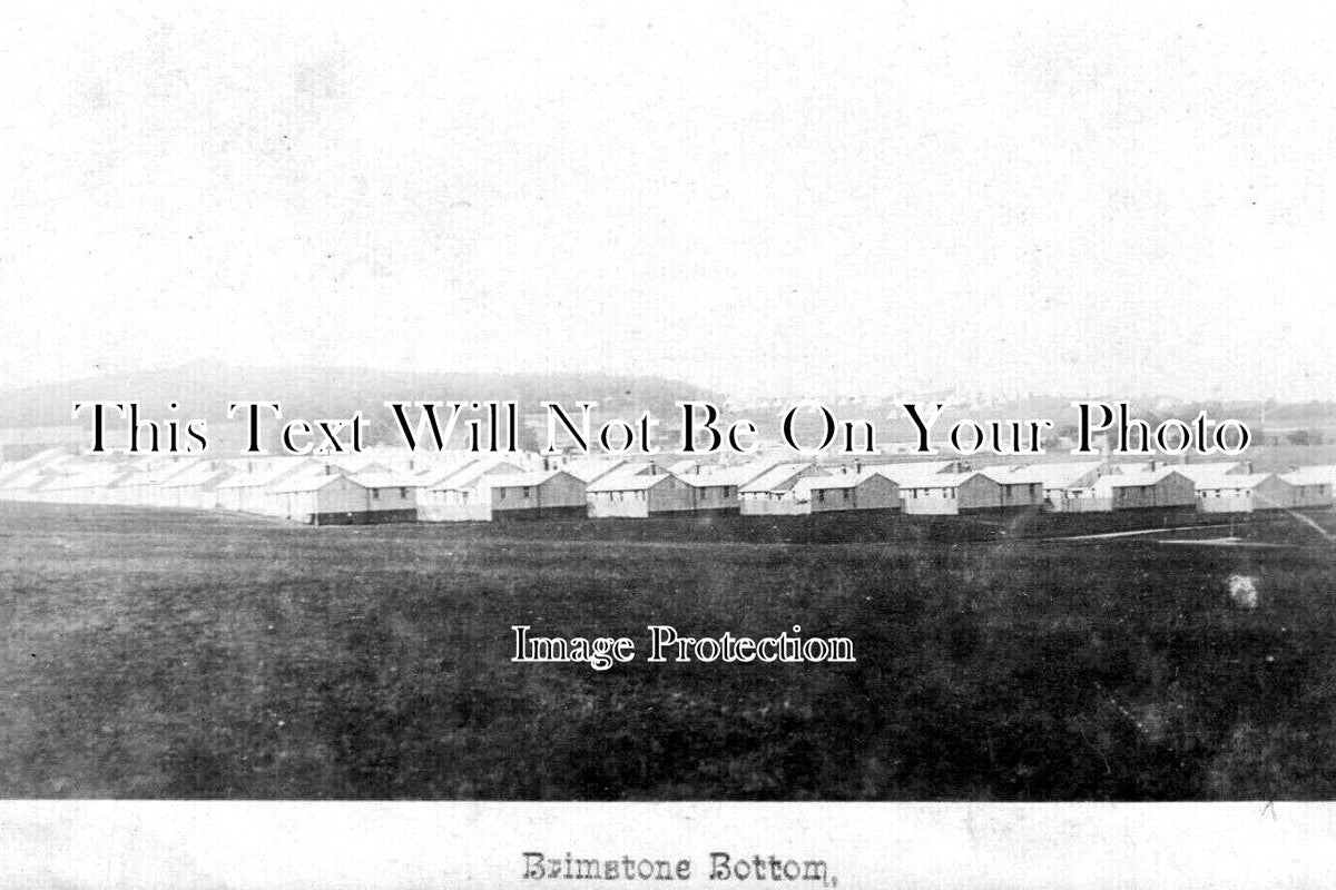 WI 1741 - Brimstone Bottom Tin Town, Wiltshire c1910