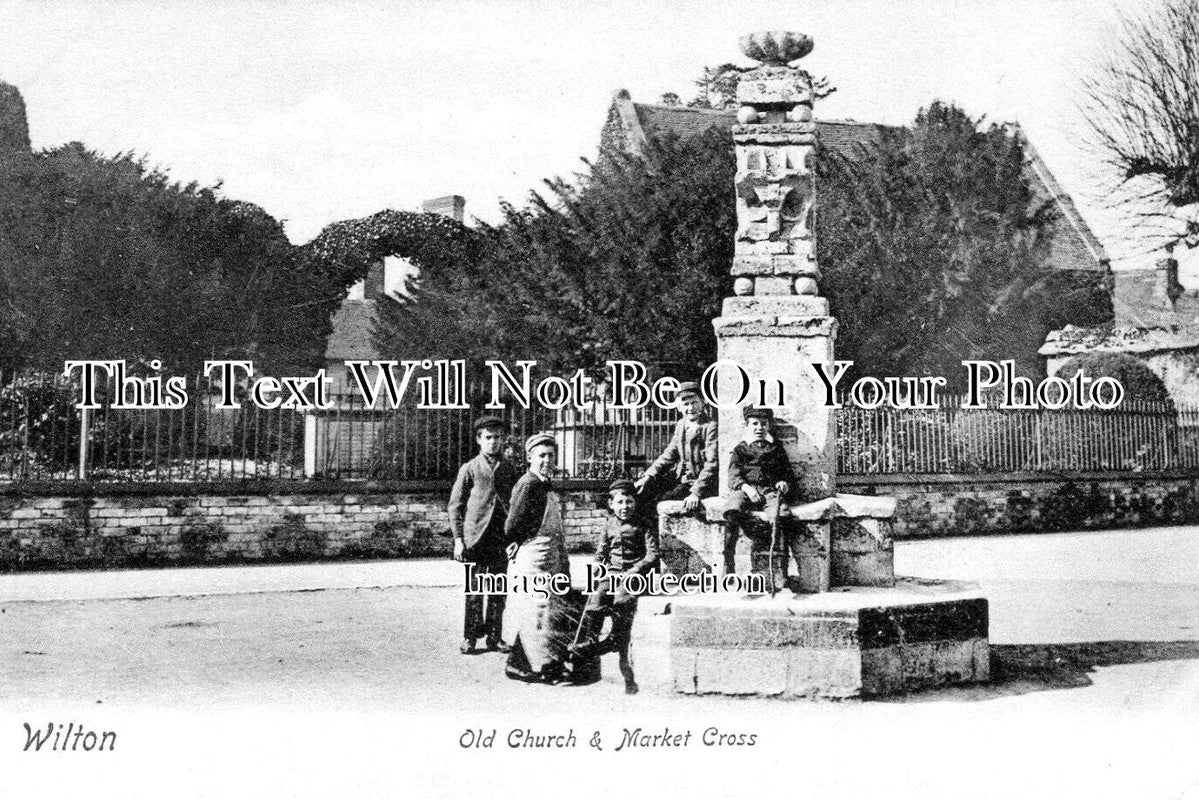 WI 1781 - Old Church & Market Cross, Wilton, Wiltshire