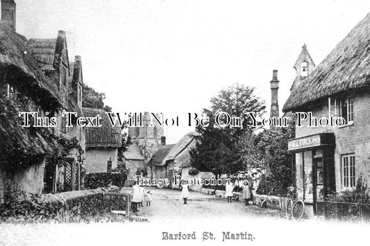 WI 1852 - Barford St Martin, Wiltshire c1904
