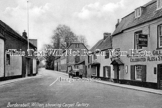 WI 1856 - The Wheatsheaf Pub, Burdensball Carpet Factory, Wiltshire