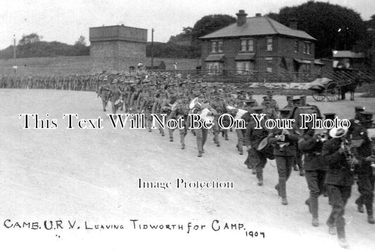 WI 1876 - Cambridgeshire URV, Tidworth Military Camp, Wiltshire 1907