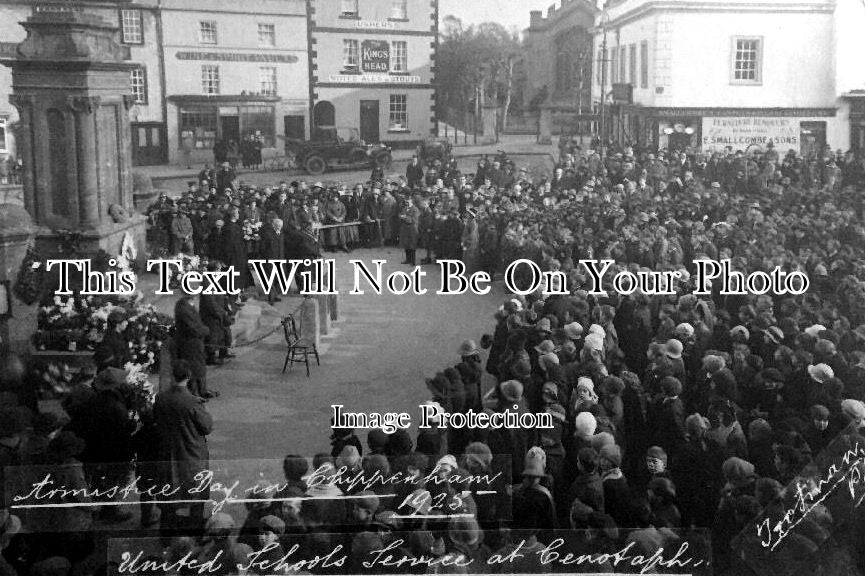 WI 203 - Armistice Day, Chippenham, Wiltshire 1925
