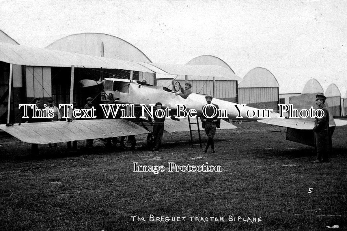 WI 22 - Breguet Tractor Biplane, Larkhill, Wiltshire