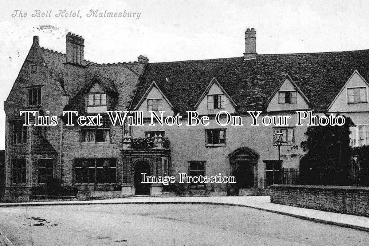 WI 229 - The Bell Hotel, Malmesbury, Wiltshire c1907