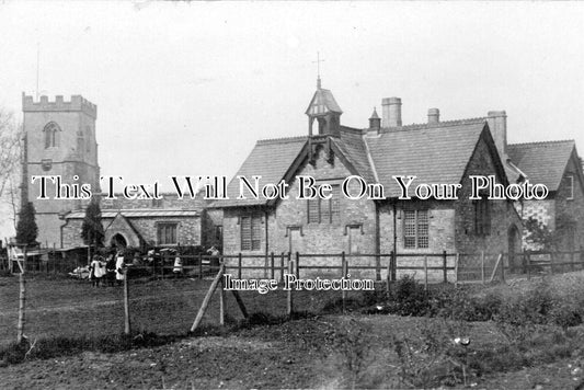 WI 285 - Church & School, Baydon, Wiltshire