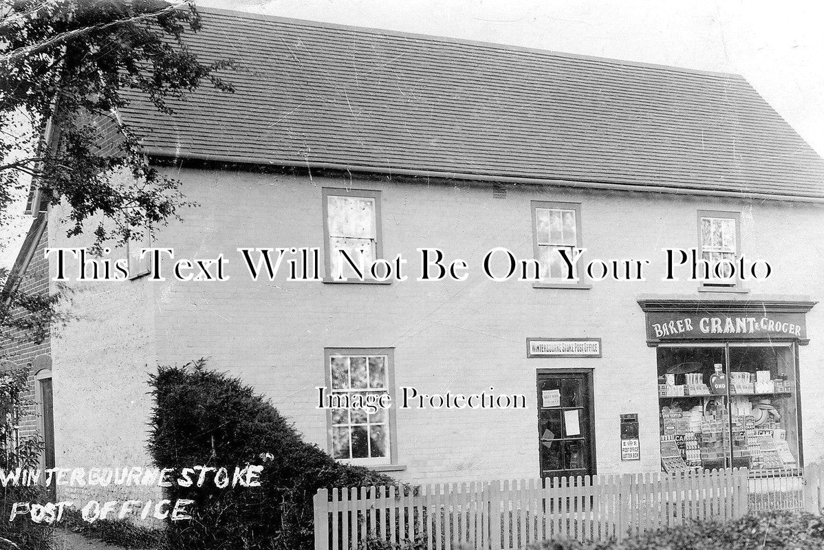 WI 305 - Post Office, WInterbourne Stoke, Wiltshire c1910
