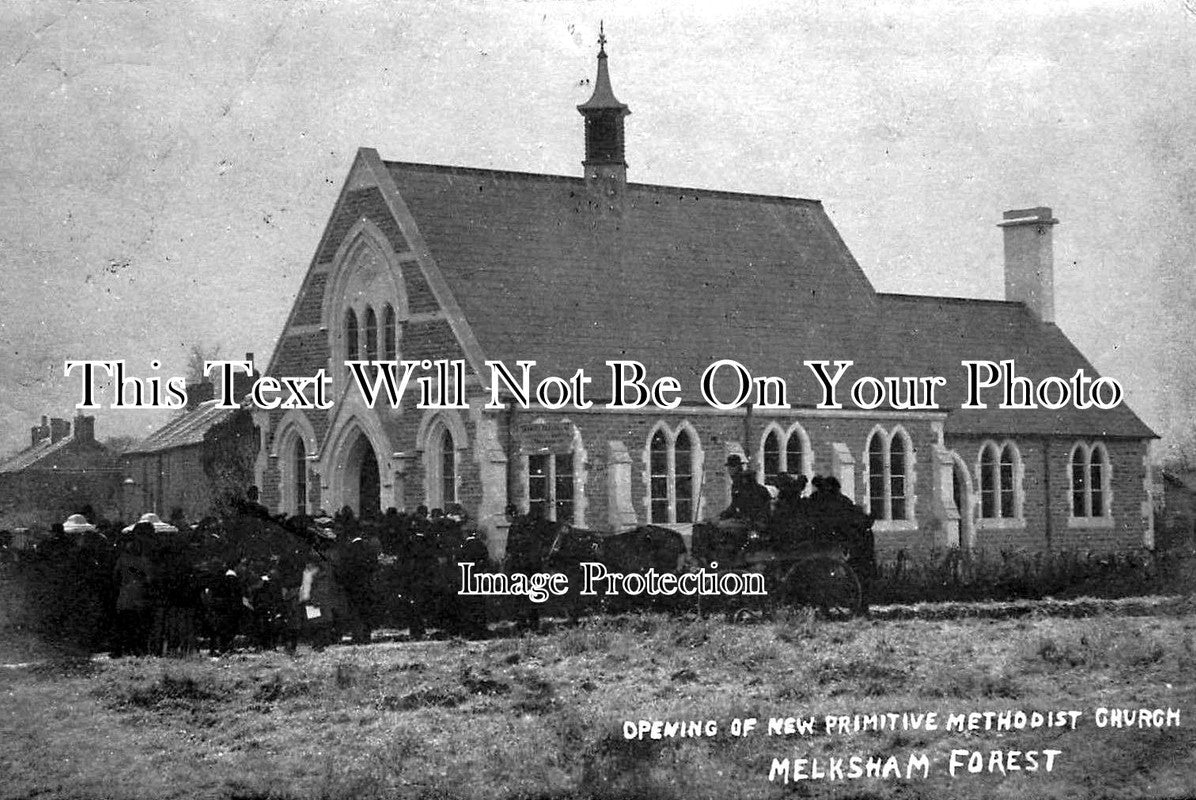 WI 324 - Opening Of New Primitive Methodist Church, Melksham, Wiltshire 1905