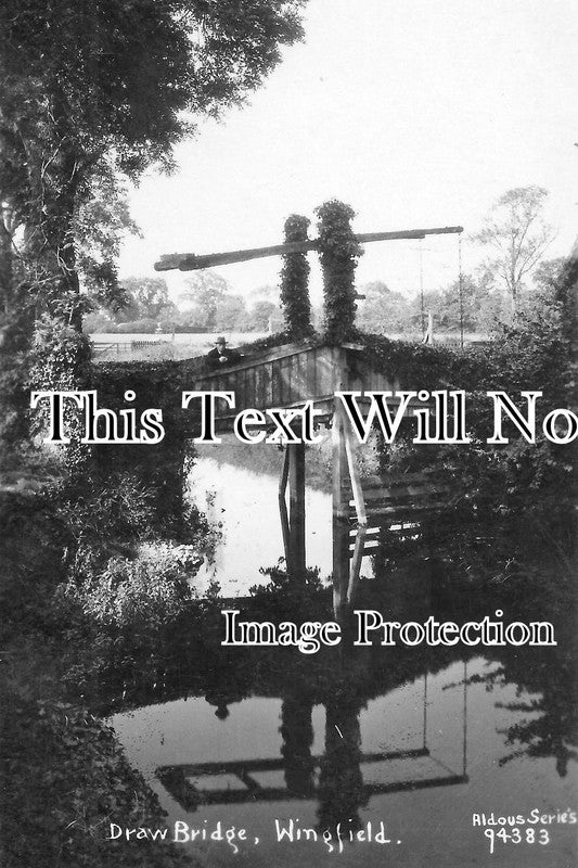 WI 342 - The Drawbridge At Wingfield, Trowbridge, Wiltshire