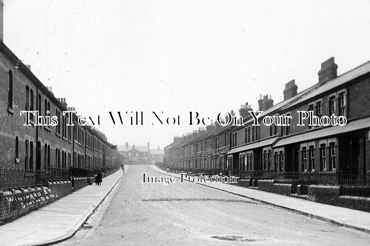 WI 406 - Winifred Street, Swindon, Wiltshire c1912
