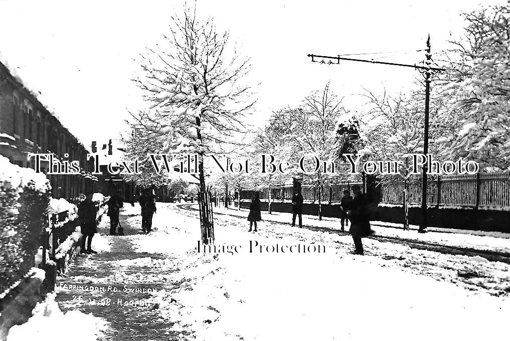 WI 448 - Farringdon Road, Swindon, Wiltshire 1908