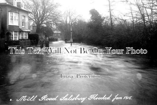 WI 457 - Salisbury Floods, Wiltshire Jan 1915