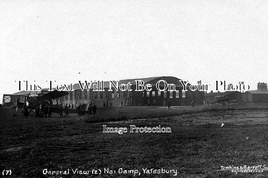 WI 55 - Yatesbury Air Force Camp, Wiltshire c1917