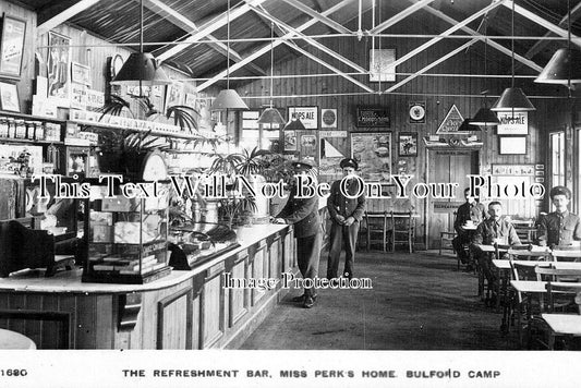WI 589 - The Refreshment Bar, Miss Perks Home, Bulford Camp, Wiltshire