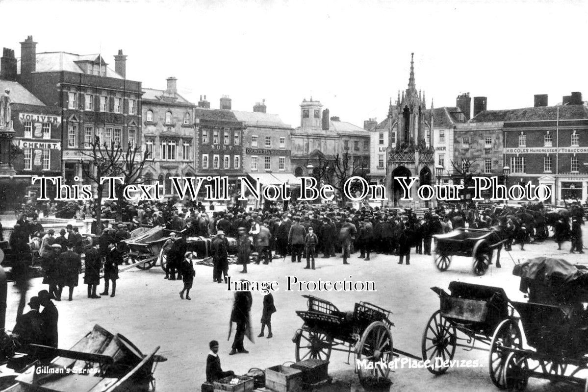 WI 595 - Market Place, Devizes, Wiltshire