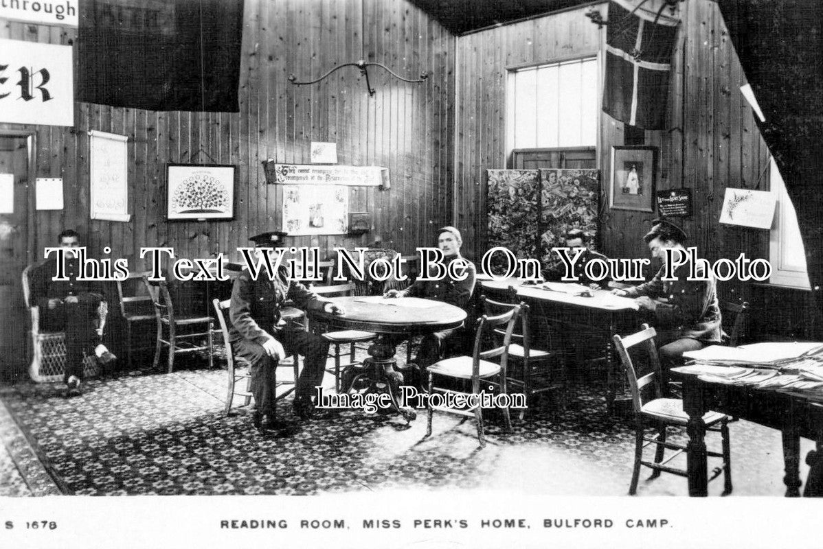 WI 606 - Reading Room, Bulford Camp, Miss Perks Home, Wiltshire