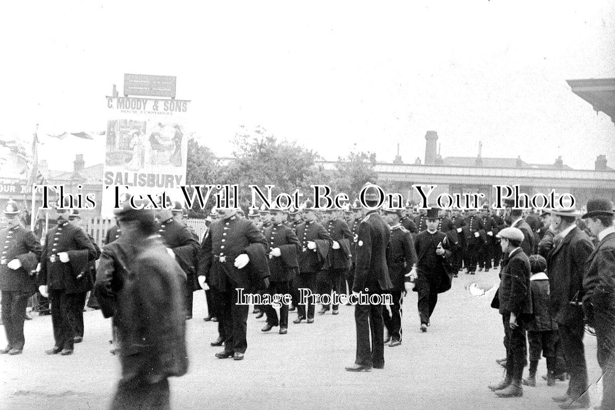 WI 624 - King Edward VII Royal Visit To Salisbury, Wiltshire 1909