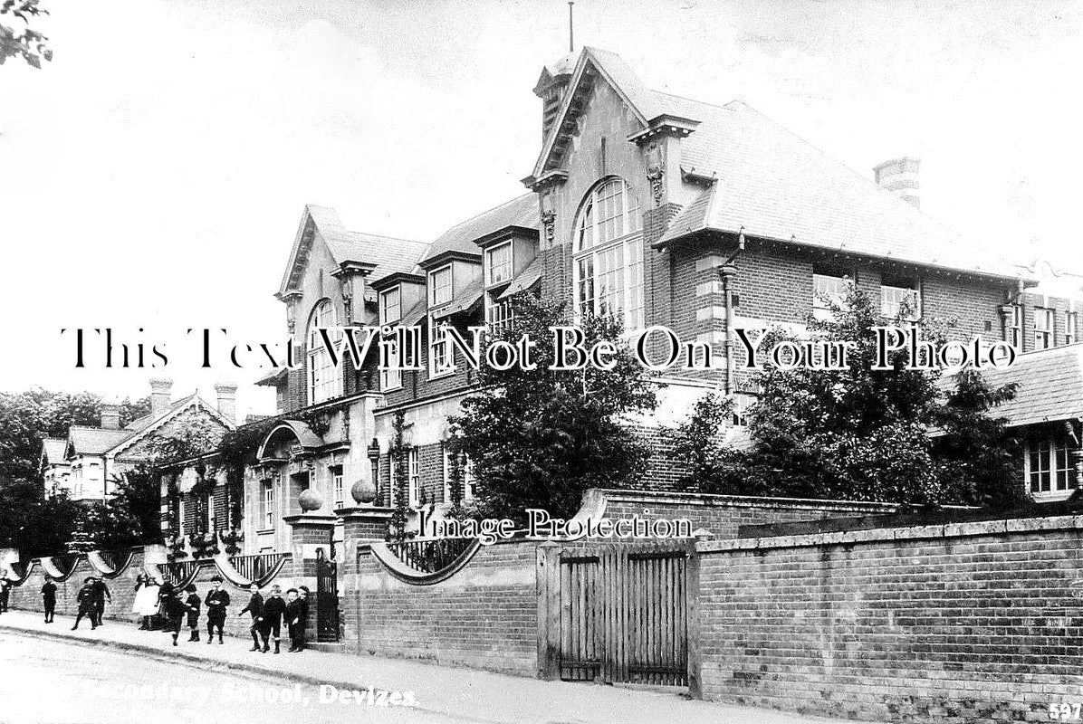 WI 625 - The Secondary School, Devizes, Wiltshire c1917