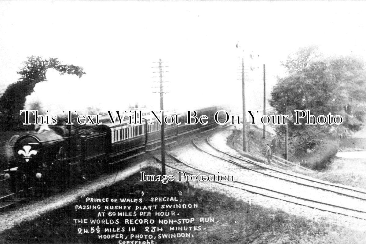 WI 644 - Prince Of Wales Special Train, Rushey Platt, Swindon, Wiltshire