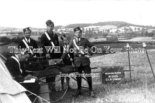 WI 656 - Bradford On Avon Church Lads Brigade, Dawlish, Wiltshire 1914