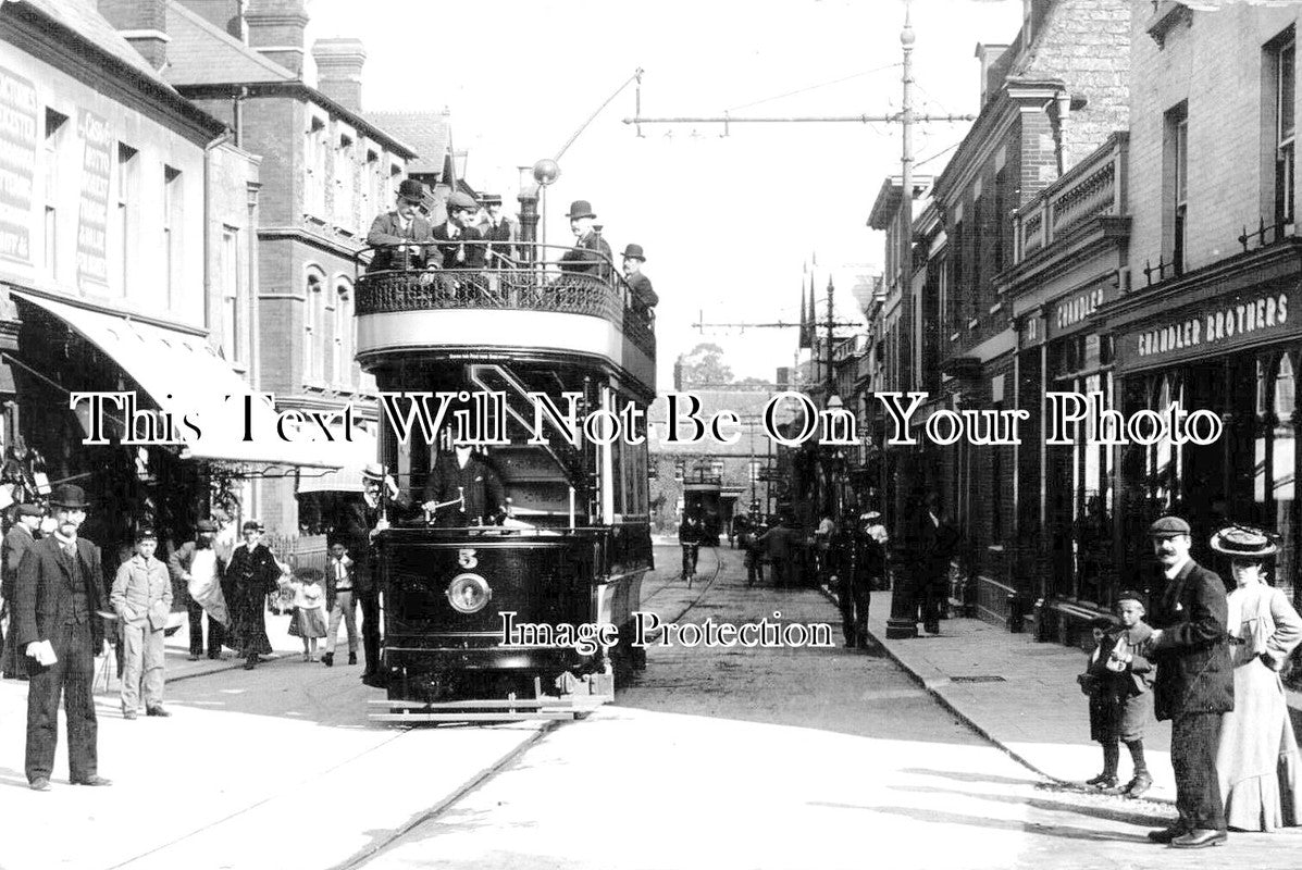 WI 658 - Wood Street & Tram, Swindon, Wiltshire
