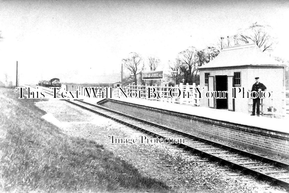 WI 669 - Bromham & Rowde Halt Railway Station, Wiltshire
