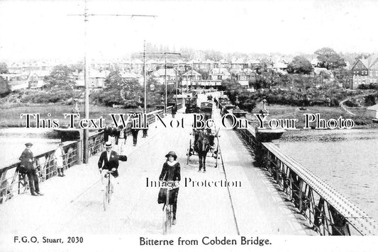 WI 673 - Bitterne From Cobden Bridge, Hampshire