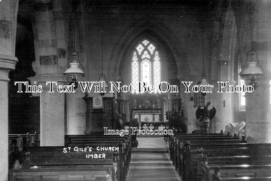 WI 68 - Imber (Ghost Village) Wiltshire c1931