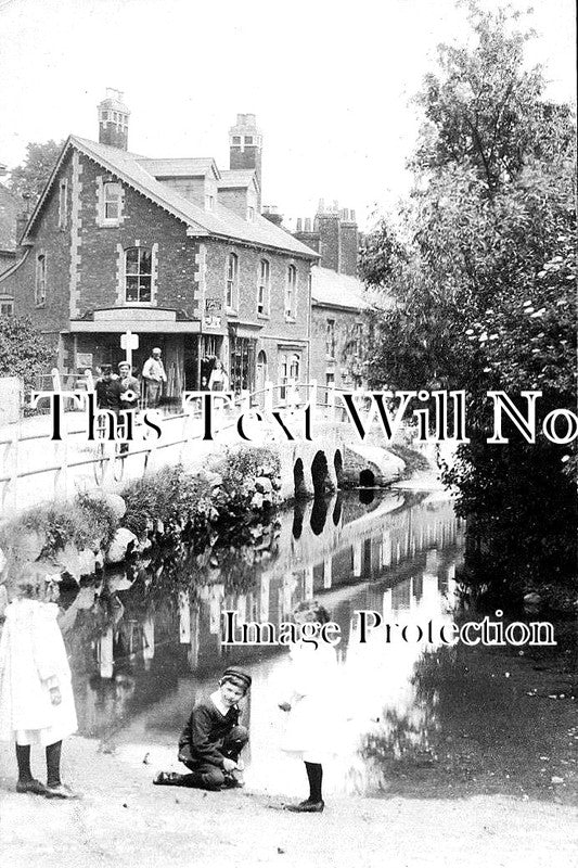 WI 686 - Waltons Corner Stores, Pewsey, Wiltshire c1909