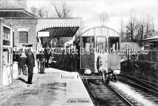 WI 691 - Calne Railway Station, Wiltshire
