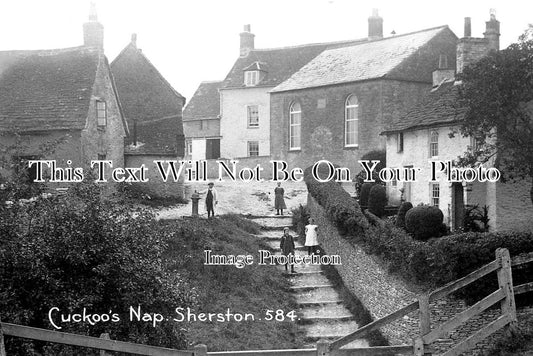 WI 693 - Cuckoos Nap, Sherston, Wiltshire c1912
