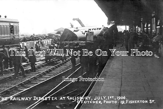 WI 703 - Salisbury Railway Disaster, Wiltshire 1906