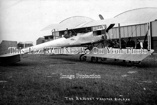 WI 75 - The Breguet Tractor Biplane, Larkhill, Salisbury Plain, Wiltshire