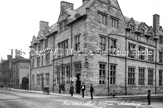 WI 750 - General Post Office, Salisbury, Wiltshire c1915