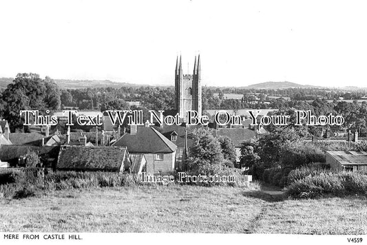 WI 760 - Mere From Castle Hill, Wiltshire