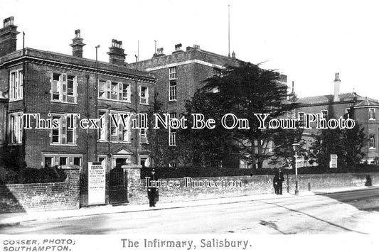 WI 796 - The Infirmary, Hospital, Salisbury, Wiltshire c1905