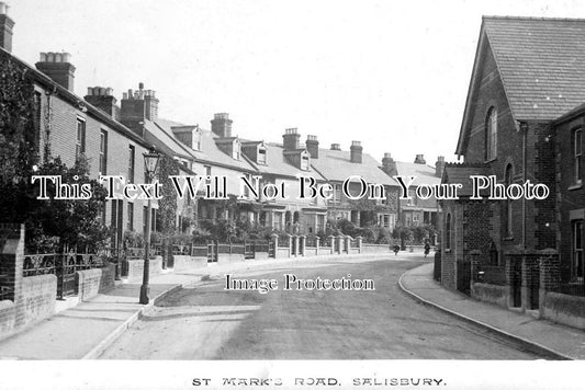 WI 822 - St Marks Road, Salisbury, Wiltshire c1906