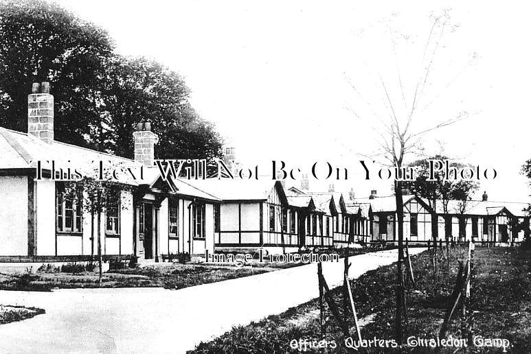 WI 834 - Officers Quarters, Chiseldon Military Camp, Swindon, Wiltshire c1916