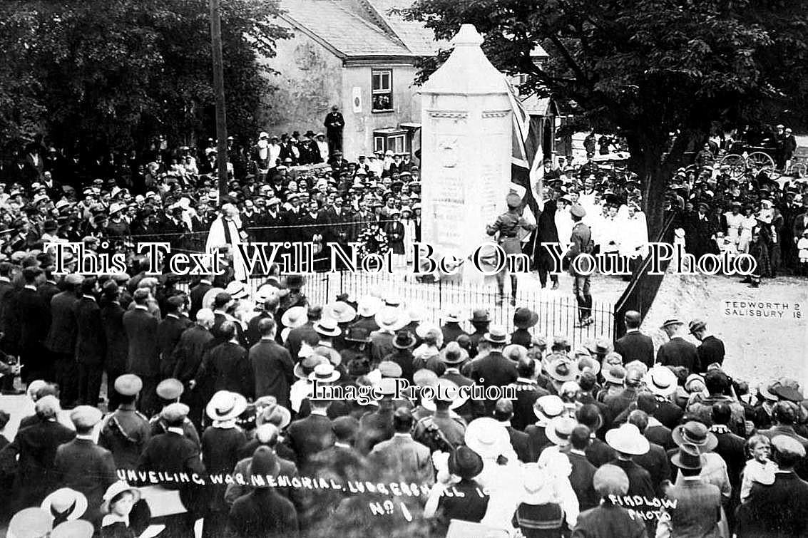 WI 84 - Ludgershall War Memorial Unveiling, Wiltshire