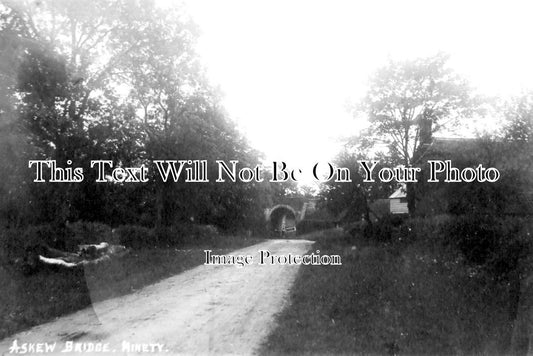 WI 841 - Askew Bridge, Minety, Wiltshire c1910